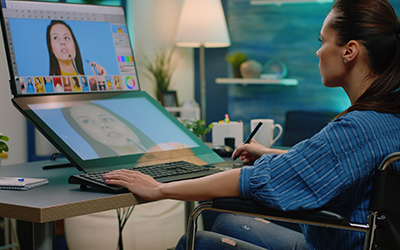 Graphic design uses visuals and typography to communicate ideas and create engaging con tent for branding, ads, and more.